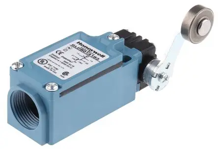 Produktfoto 1 von Honeywell GLD Endschalter, Rollenhebel 1-poliger Umschalter, IP66, Glasfaserverstärkter Kunststoff 240V ac 10A
