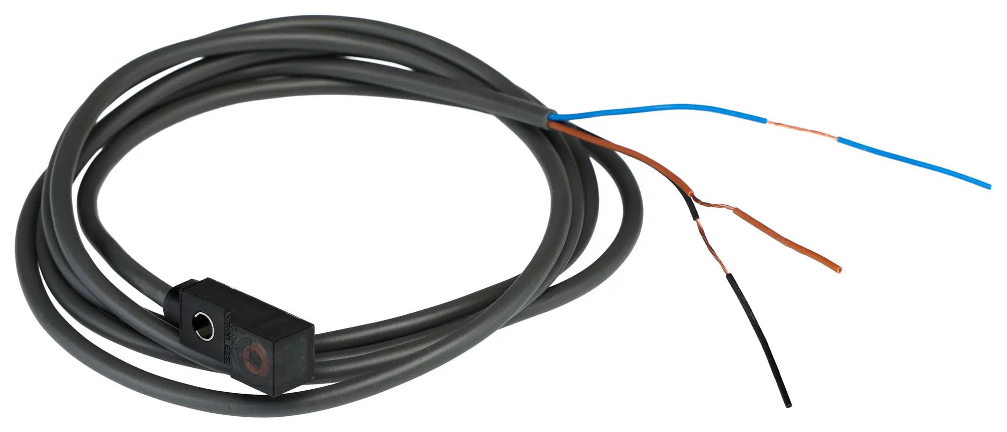 Produktfoto 1 von Omron E2S Näherungssensor Induktiv, Kubisch 2,5 mm NPN 12 → 24 V dc / 50 mA NO, IP67