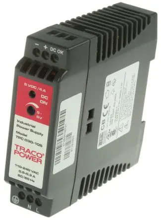 Produktfoto 1 von TRACOPOWER TPC DIN-Schienen Netzteil Geschalteter Modus 375 V dc, 264V ac Wechselstrom/Gleichstrom / 4 A 6V dc DC 20 W