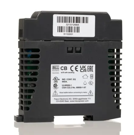 Produktfoto 1 von TRACOPOWER TPC DIN-Schienen Netzteil Geschalteter Modus 375 V dc, 264V ac Wechselstrom/Gleichstrom / 2.2 A 15V dc DC 26