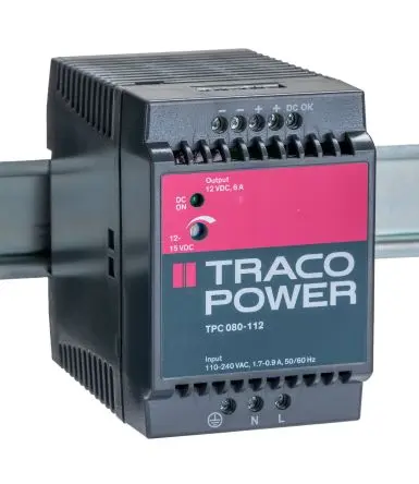 Produktfoto 1 von TRACOPOWER TPC DIN-Schienen Netzteil Geschalteter Modus 375 V dc, 264V ac Wechselstrom/Gleichstrom / 6 A 15V dc DC 72 W