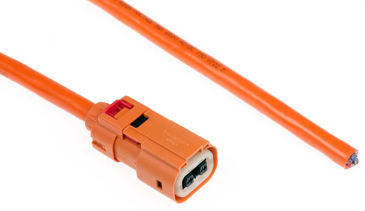 Produktfoto 1 von TE Connectivity EV-Ladekabel, 40 A Nennstrom, 3 m, Abgeschlossen, 600 V, IP69K, 4-adrig