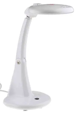 Produktfoto 1 von RS PRO LED Lupenleuchte Integrierte Basis, 100 mm Linse 100 mm, 2 W / 240 V ac, Typ C, 3-polig (Global)