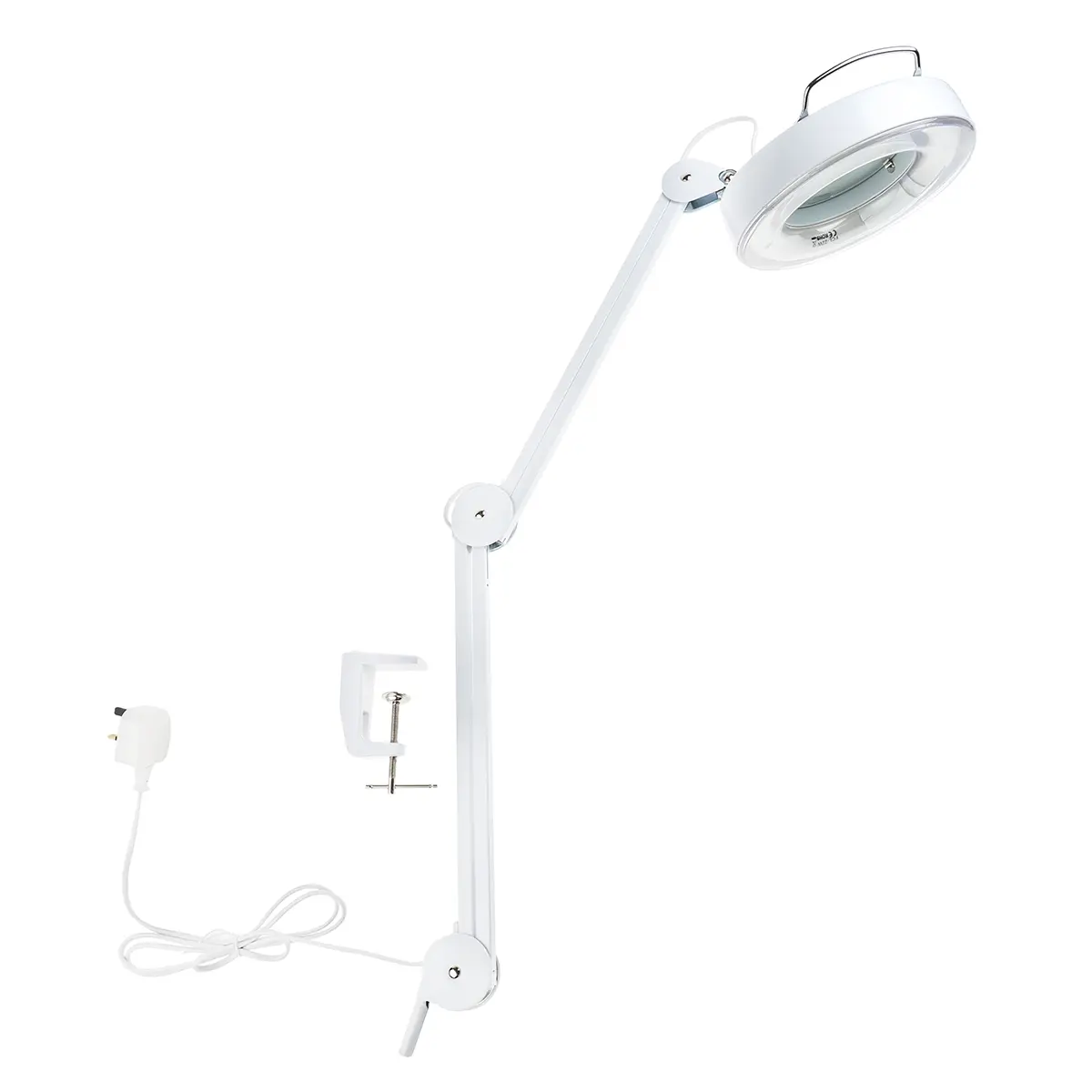 RS PRO Leuchtstofflampe Lupenleuchte Tischklemmenbefestigung, 125 mm Linse 125 mm, 22 W / 240 V ac, UK, EU