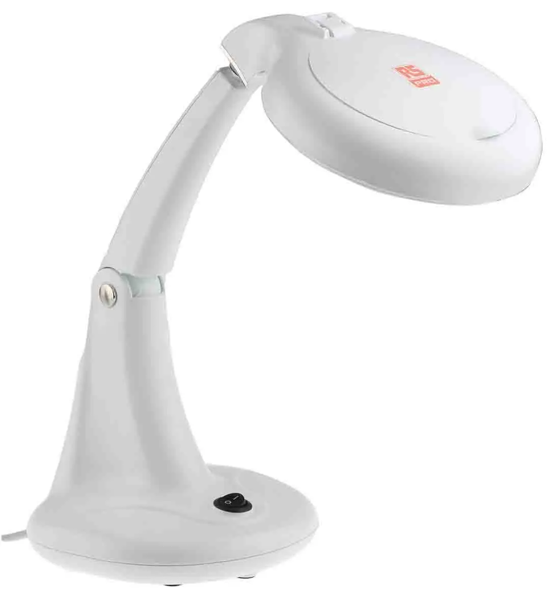 Produktfoto 1 von RS PRO Leuchtstofflampe Lupenleuchte Integrierte Basis, 100 mm Linse 100 mm, 12 W / 240 V ac, 3-polig (Global), Typ C