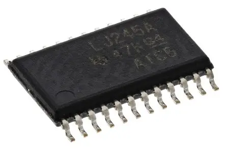 Produktfoto 1 von Texas Instruments Bus-Transceiver Bus-Transceiver LVC 8-Bit Nicht invertierend Tri-State, Oberfläche 24-Pin TSSOP