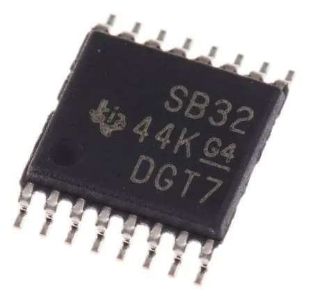 Produktfoto 1 von Texas Instruments Leitungsempfänger Leitungsempfänger 1-Bit Tri-State 16-Pin TSSOP