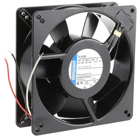 Produktfoto 1 von ebm-papst 5100 N Axiallüfter, Kugel, 24V dc / 9.5 W, 2900 U/min, 260 m³/h 38 mm 135mm 135 mm