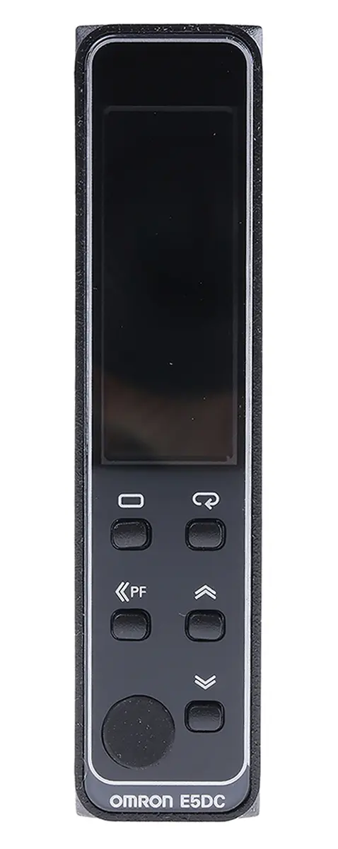 Produktfoto 1 von Omron E5DC PID Temperaturregler DIN-Hutschiene 4, 2 x Linear Ausgang 240V ac/dc Ein-Aus