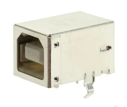 Molex, gewinkelt 6706 USB-Steckverbinder Buchse USB-Typ B 1, Durchsteckmontage USB 2.0