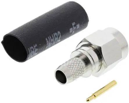 Produktfoto 1 von Molex 73251 Stecker Koaxialsteckverbinder SMA-Steckverbinder, Kabel, für LMR-195, RG-141, RG303-Kabel, 50 Ω