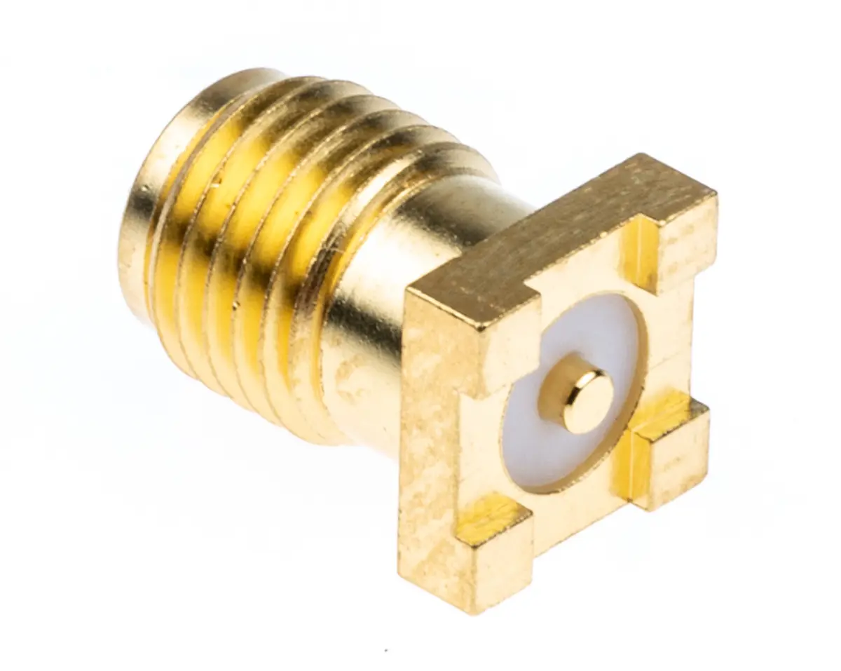 Produktfoto 1 von Molex 73251 Buchse Koaxialsteckverbinder SMA-Steckverbinder, SMD, 50 Ω Lot, Subminiature, Gerade