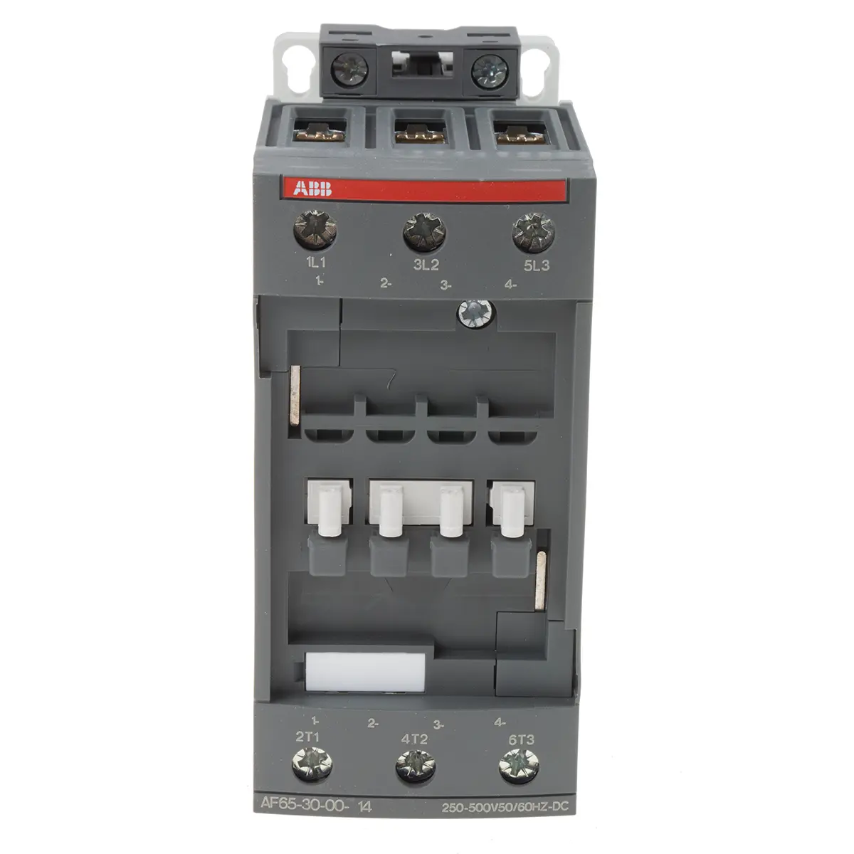Produktfoto 1 von ABB AF65 Schütz 250/500 V ac/dc-Spule, 3-polig, 690V ac / 105 A 500 V 30 kW 3 Schließer Motorsteuerung