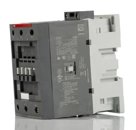 Produktfoto 1 von ABB AF96 Schütz 24V ac/dc-Spule, 3-polig, 690V ac / 130 A 60V 45 kW 3 Schließer Schalten von Kondensatoren,