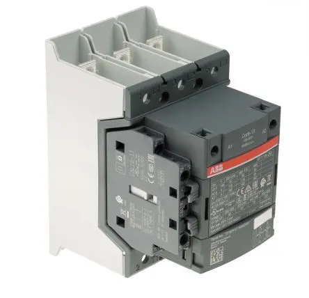 Produktfoto 1 von ABB AF116 Schütz 230V ac-Spule, 3-polig, 690V ac / 160 A 250V 55 kW 3 Schließer Motorsteuerung 2-Hilfskontakte
