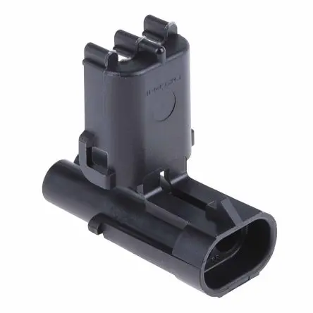 Produktfoto 1 von Delphi Weather-Pack Kfz-Steckverbinder, Kabel, Kfz-Steckverbinder, Crimpbefestigung, Stecker, 2-polig, Schwarz /