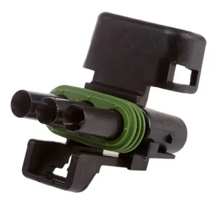 Produktfoto 1 von Delphi Weather-Pack Kfz-Steckverbinder, Kabel, Kfz-Steckverbinder, Crimpbefestigung, Buchse, 3-polig, Schwarz / 1-reihig