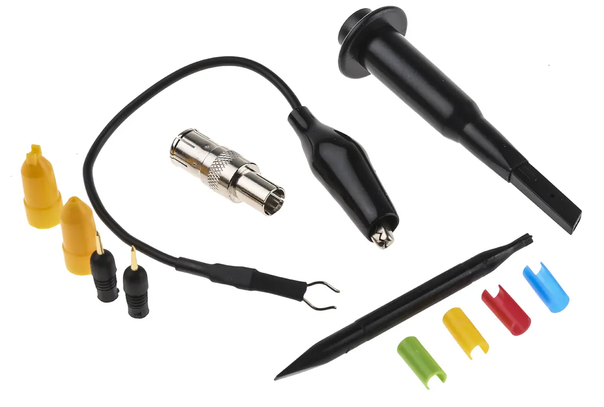 Produktfoto 1 von Teledyne LeCroy Oszilloskop Zubehör-Set, Zubehörkit Einstellwerkzeug (1), BNC-Adapter (1), farbcodierte Ringe Set (2),