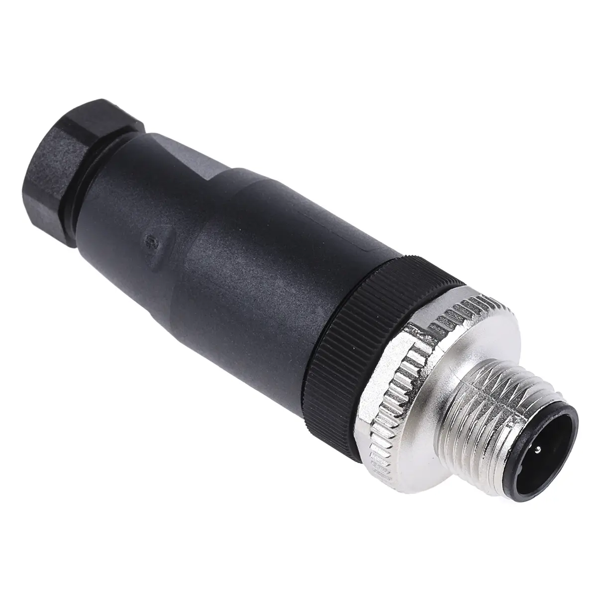 Produktfoto 1 von Phoenix Contact SACC 12 M12 Rundsteckverbinder Stecker 5-polig Buchse 4A Kabel IP40
