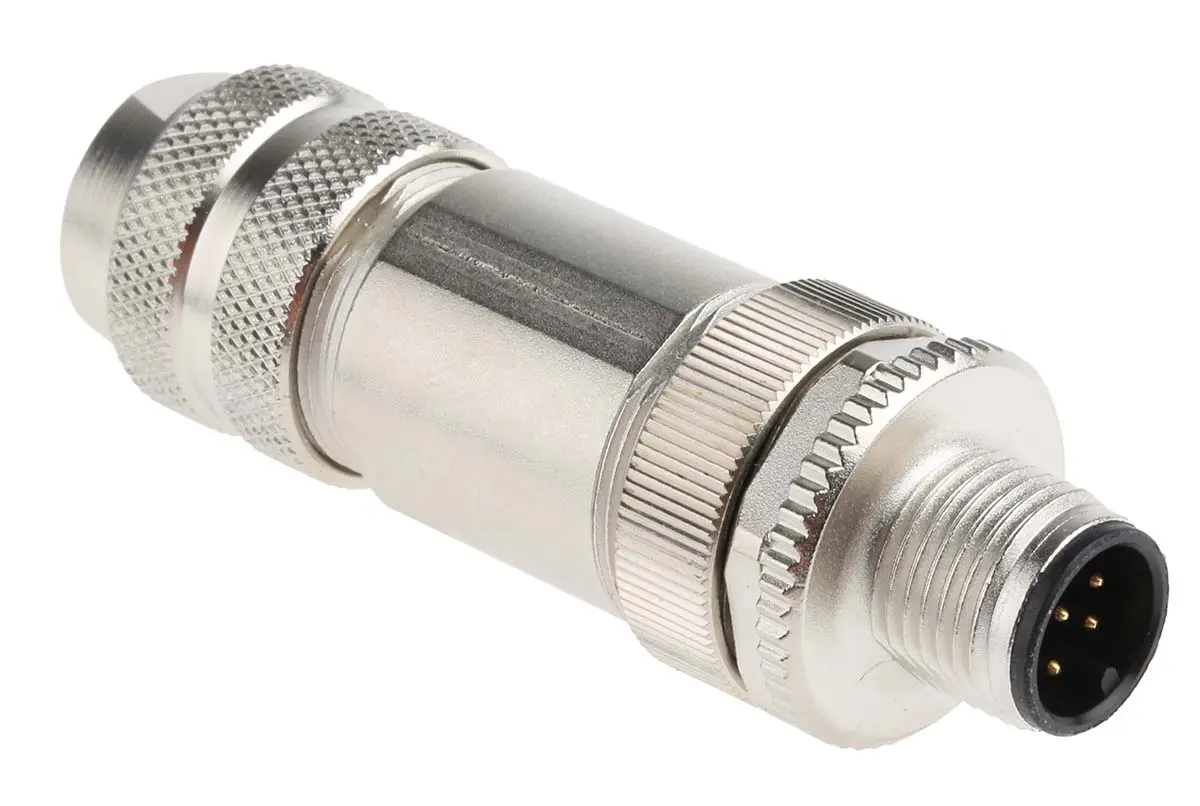 Produktfoto 1 von Phoenix Contact SACC M12 M12 Rundsteckverbinder Stecker 8-polig Stecker 2A Kabel IP40