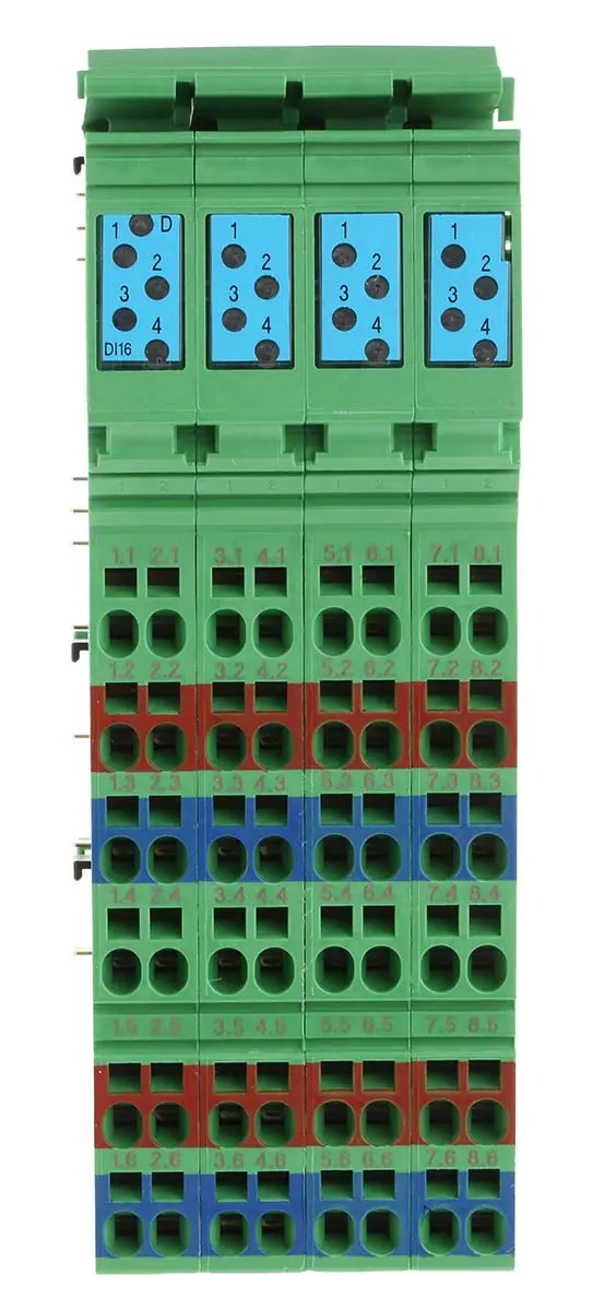 Produktfoto 1 von Phoenix Contact IB IL 24 DI 16-PAC Anschlussklemmenblock Digital Eingang 19,2 → 30 V dc