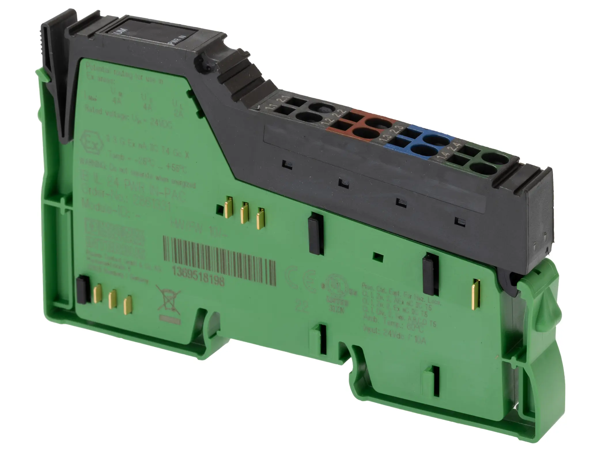 Produktfoto 1 von Phoenix Contact IB IL 24 PWR IN-PAC Strommodul