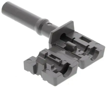 Produktfoto 1 von Broadcom HFBR-453xZ LWL-Steckverbinder, POF, Singlemode, Simplex, Optischer Kunststoff, 1 mm, ø 0.98 mm, Grau