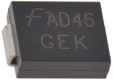 Produktfoto 1 von Taiwan Semiconductor 1 TVS-Diode Bidirektional Einfach 1.5 kW 15.6 V min., 2-Pin, Oberfläche 14 V max DO-214