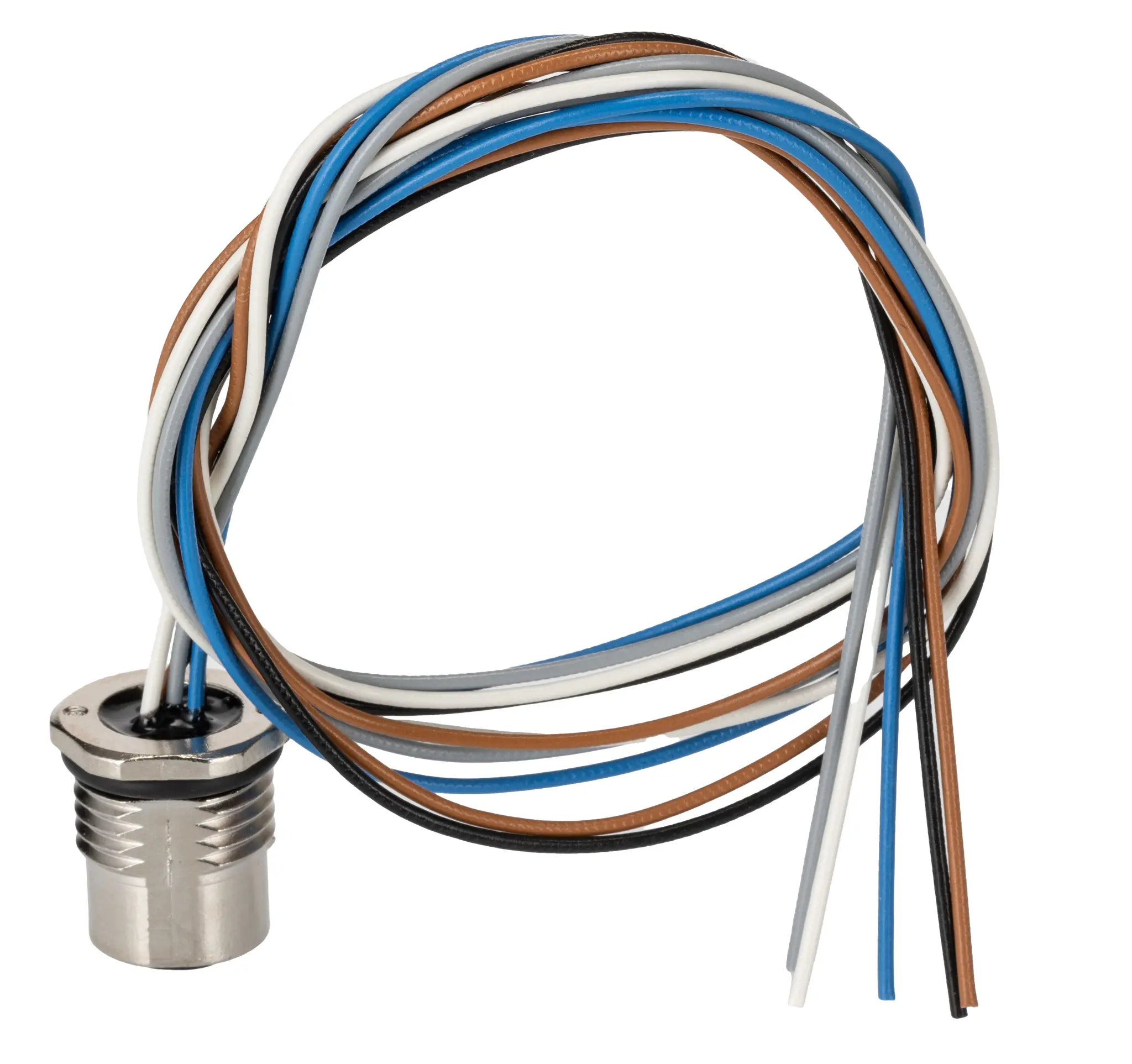 Produktfoto 1 von Phoenix Contact M12 Rundsteckverbinder Stecker 5-polig Buchse 4A Hinten IP40