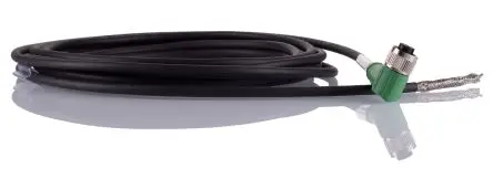 Produktfoto 1 von Phoenix Contact SAC-5P- 5.0-PUR/M12FR SH, 5-polig Sensor-Betätigungselementkabel, Rechtwinklig Buchse 5 / Nicht