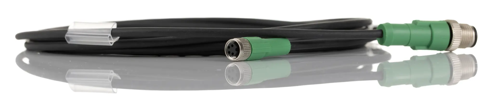 Phoenix Contact SAC-4P-M12MS/3.0-PUR/M 8FS, 4-polig Sensor-Betätigungselementkabel, M8, Gerade Buchse 4 / M12, Gerade