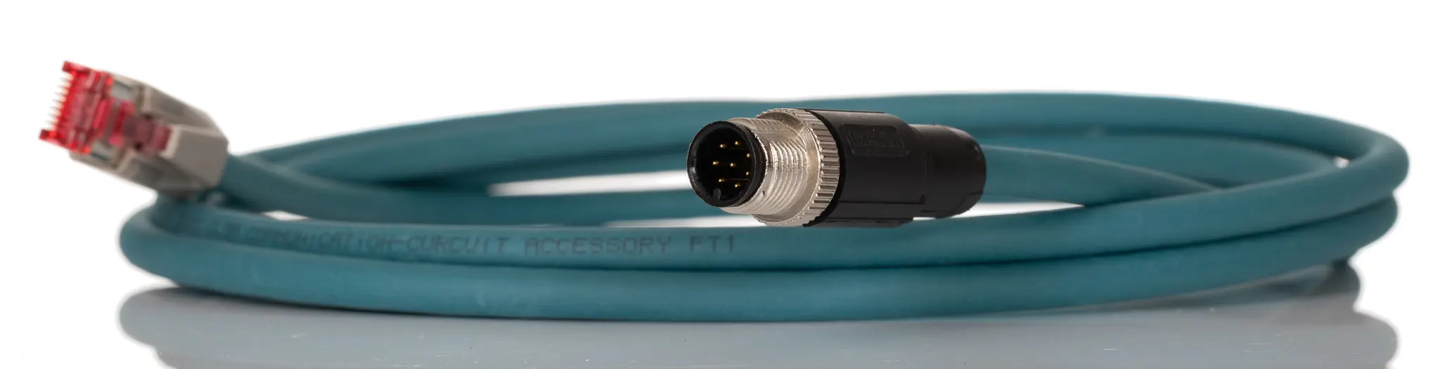 Produktfoto 1 von Phoenix Contact NBC-MS/ 2.0-94B/R4AC SCO US Cat.5 Ethernet-Kabel, 2 m, Blau 2 Abgeschirmt, Aussen ø 6.4 mm Außen-ø ,