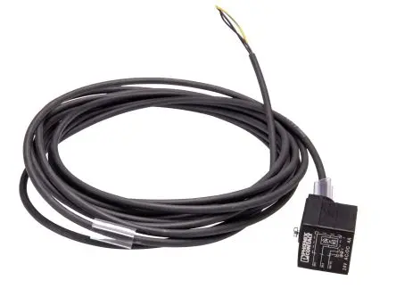 Produktfoto 1 von Phoenix Contact SAC-3P- 5.0-PUR/A-1L-Z, 3-polig Sensor-Betätigungselementkabel, Gerade Buchse 3 / Nicht abgeschlossen,