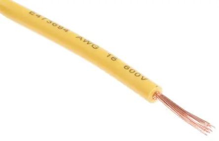 Produktfoto 1 von RS PRO Schaltdraht, 16 AWG 100 m Gelb, Weiß, Violett, Rot, Rosa, Orange, Grau, Grün, Braun, Blau, Schwarz Ø 3.3 mm 30