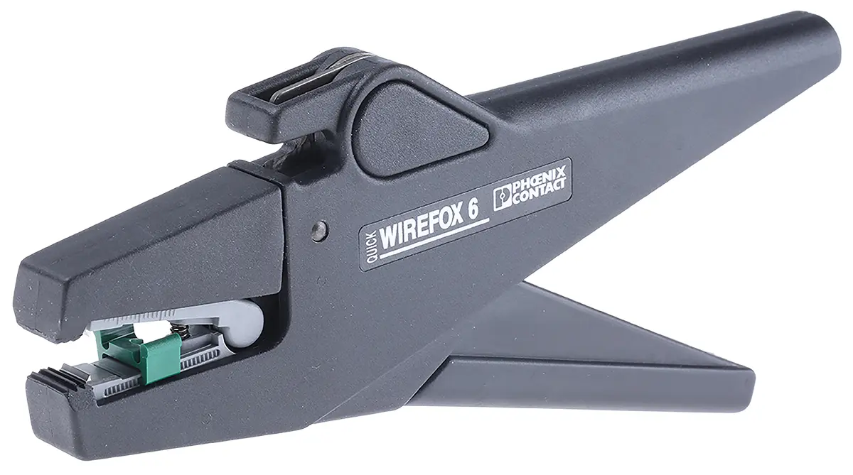 Produktfoto 1 von Phoenix Contact 1204384 Abisolierer, PVC-Draht 0.08 to 6 mm², 205 mm