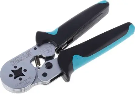 Produktfoto 1 von Phoenix Contact Crimpfox CRIMPFOX 10S Crimp-Werkzeug für Aderendhülsen, 175mm