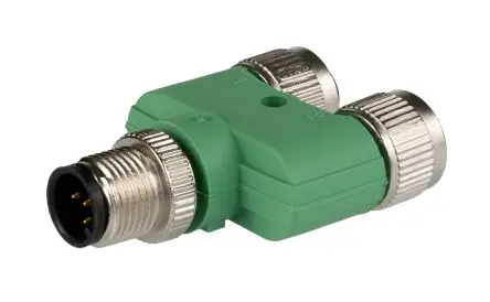 Produktfoto 1 von Phoenix Contact, Gerade SAC-3P-M12Y/2XM12FS PE S21 Rundsteckverbinder Adapter 4 M12, IP67, IP65 Stecker 4 M12