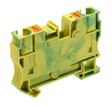 Produktfoto 1 von Phoenix Contact PT 10-PE Schutzleiterklemme 1 Gelb, Grün, 0.5mm², 16 mm², 8kV Einsteck-Anschluss IECEx, ATEX