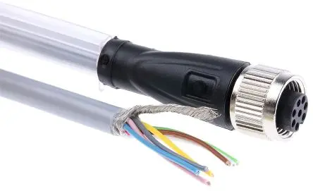 Produktfoto 1 von Pepperl + Fuchs V17-G, 8-polig Sensor-Betätigungselementkabel, Gerade Buchse / Nicht abgeschlossen, Länge 2 m