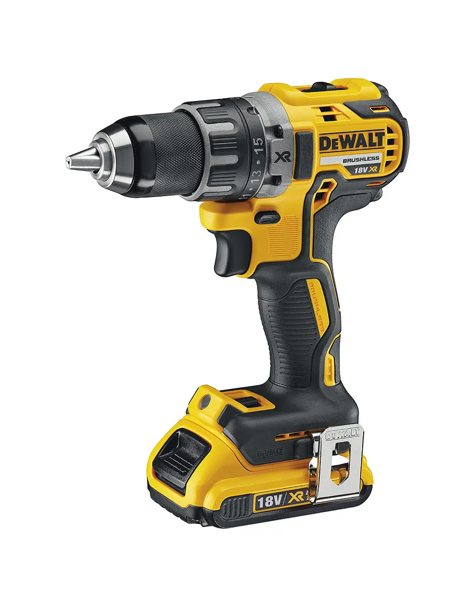Produktfoto 1 von DeWALT DCD791D2 XR Li-Ion Akku Bohrschrauber 18V Bürstenlos 2000U/min 2Ah 460W
