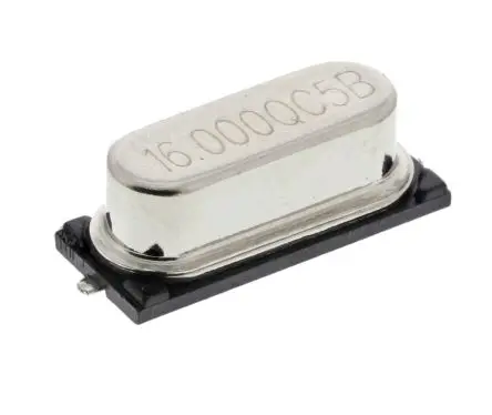 Produktfoto 1 von QANTEK 16 MHz Quarz, Oberfläche, ±20 ppm, 18 pF, B. 4.8mm, H. 4.4 mm, L. 11.4 mm, HC-49, 2-Pin
