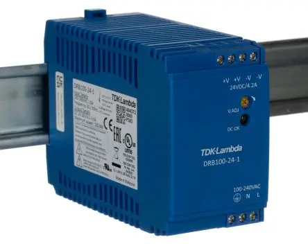 Produktfoto 1 von TDK-Lambda DRB DIN-Schienen Netzteil Geschalteter Modus 264V ac AC / 4.2 A 28V dc DC 100 W