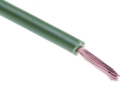 Produktfoto 1 von RS PRO Schaltdraht, 14 AWG 100 m Grün Ø 3.7 mm 50 Litzen Polyvinylchlorid