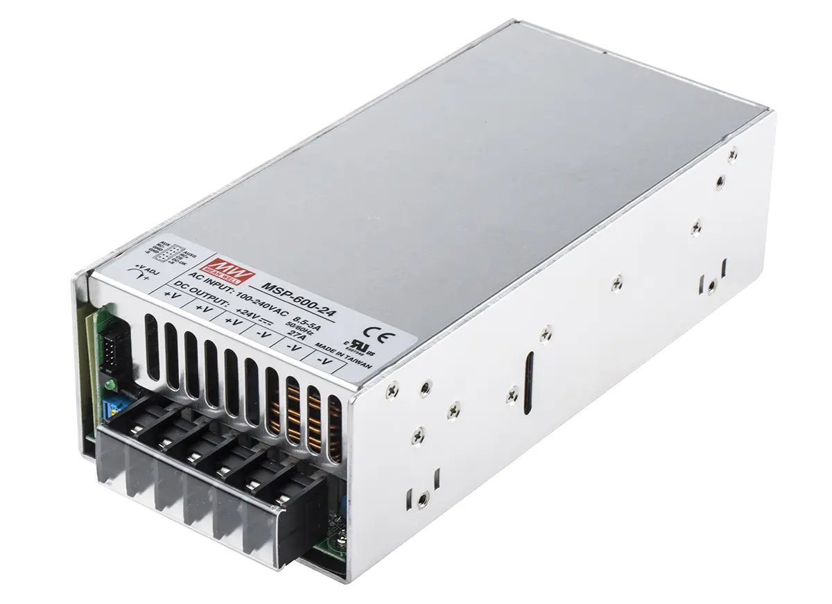 MEAN WELL MSP-600 Schaltnetzteil 1 24V dc 648 W, Rack 370 V dc, 264V ac