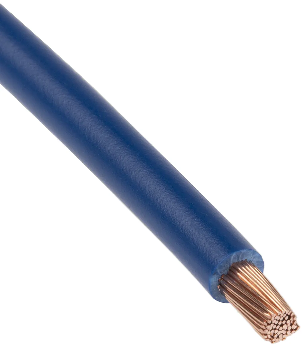 Produktfoto 1 von Lapp Einzeladerleitung 6 mm² 100m Dunkelblau PVC isoliert Ø 5.3mm