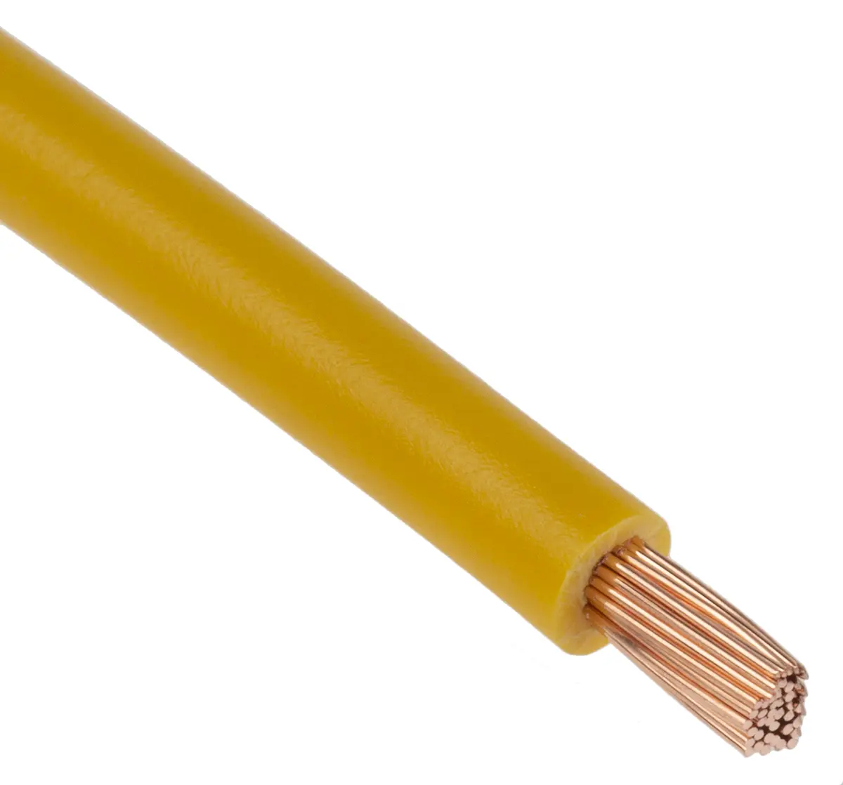 Produktfoto 1 von Lapp Einzeladerleitung 4 mm² 100m Gelb PVC isoliert Ø 4.8mm
