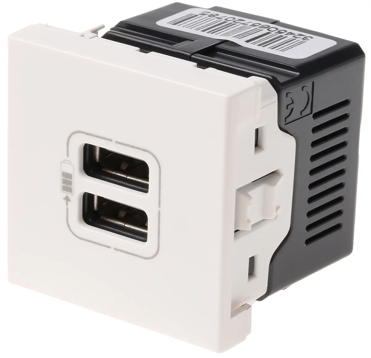 Produktfoto 1 von Legrand Arteor USB-Buchse USB 1-fach Innen Kunststoff Weiß / 2.4 A