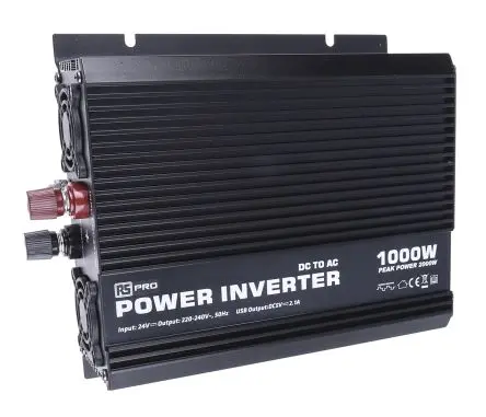 Produktfoto 1 von RS PRO Spannungswandler, 24V dc / 230V ac 1kW