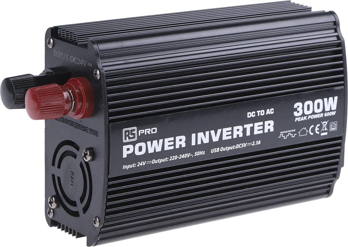 Produktfoto 1 von RS PRO Spannungswandler, 24 V dc / 230 V ac