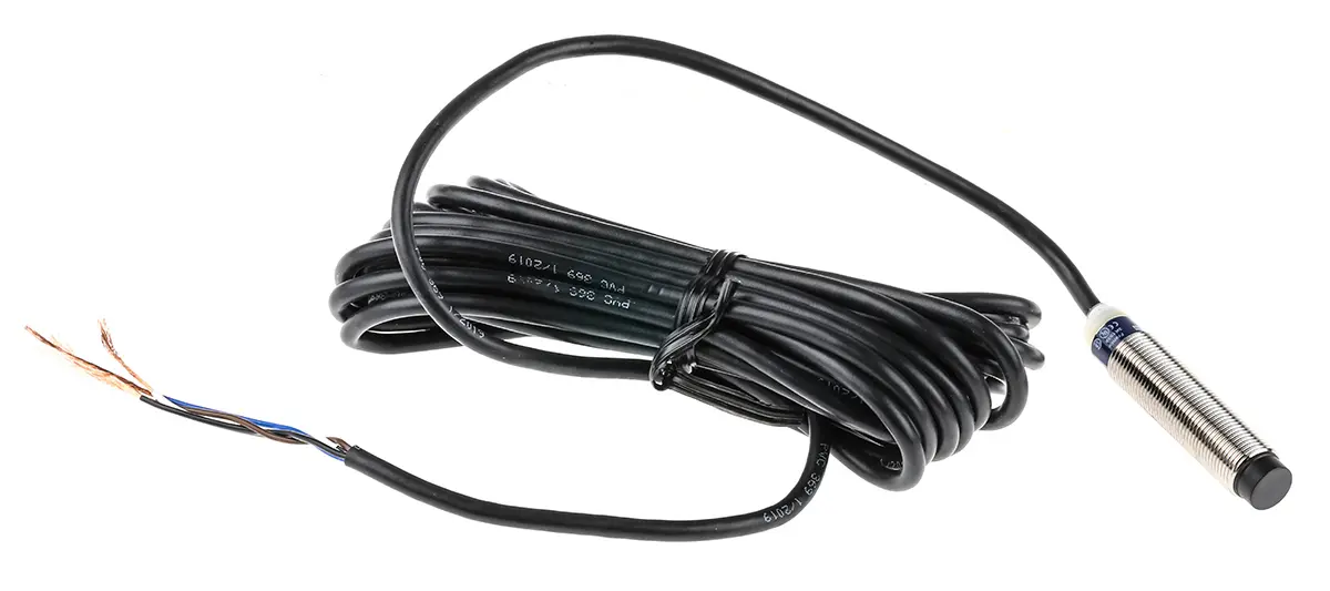 Produktfoto 1 von Telemecanique Sensors OsiSense XS M12 Näherungssensor Induktiv, Gewinderohr 4 mm PNP/NPN 12 → 24 V dc / 10 mA